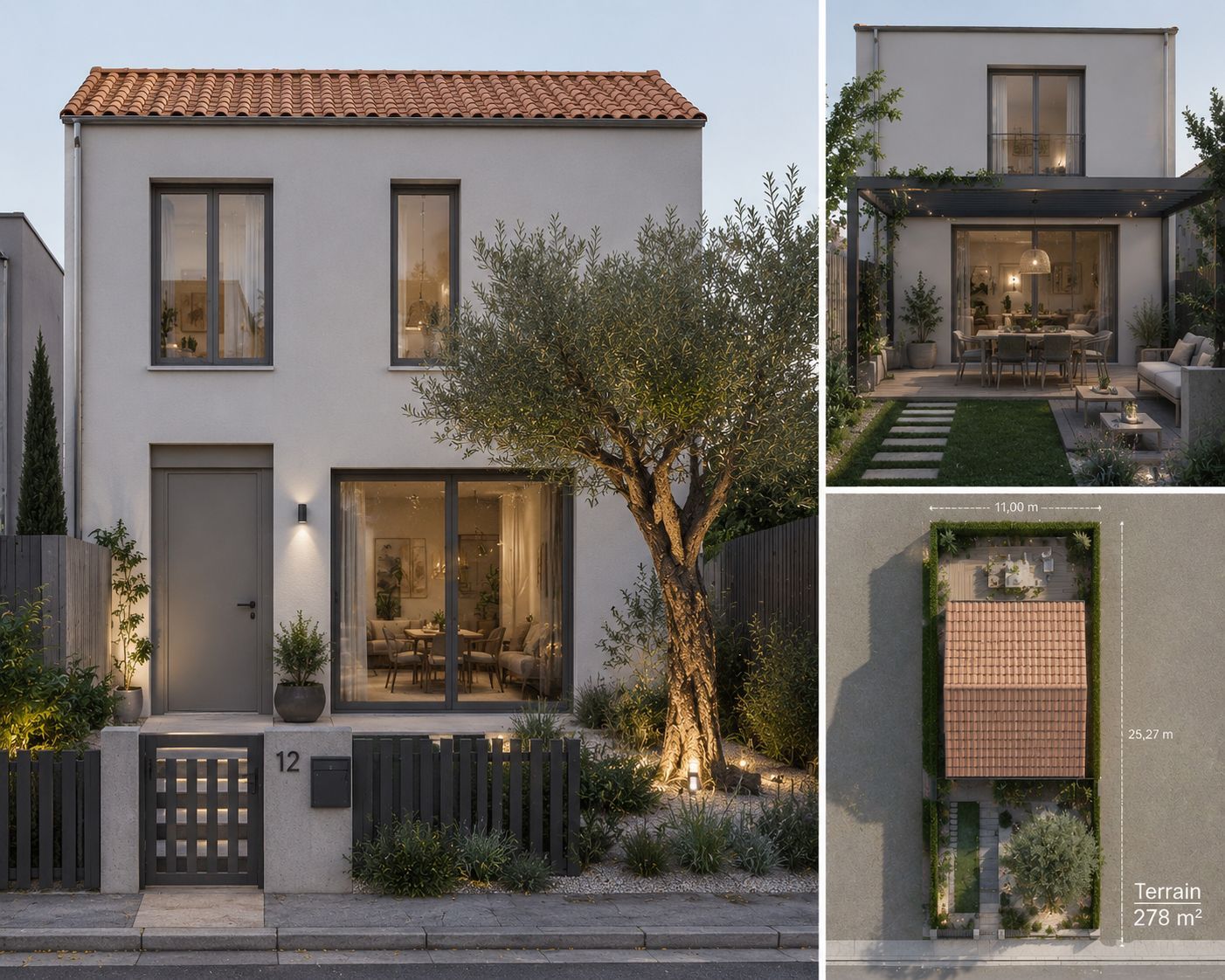 Maison neuve 95 m² à Villedoux (17230)