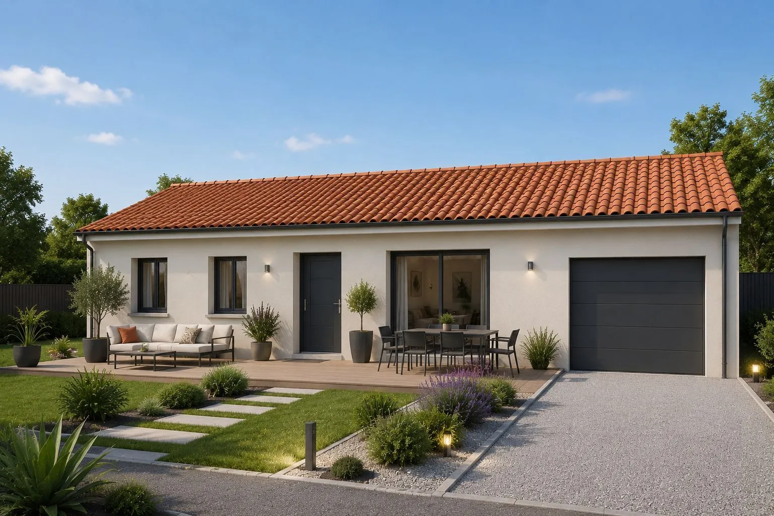Maison neuve 66 m² à Saint-Benoît (86280)