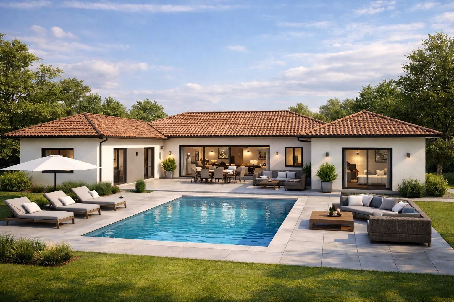 Maison neuve 130 m² à Chouppes (86110)