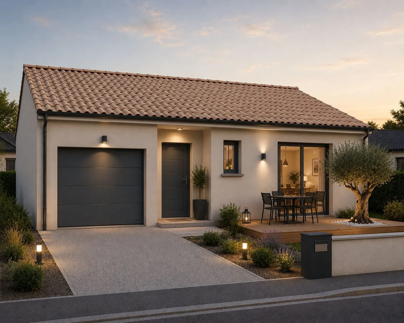 Maison neuve 65 m² à Fleuré (86340)