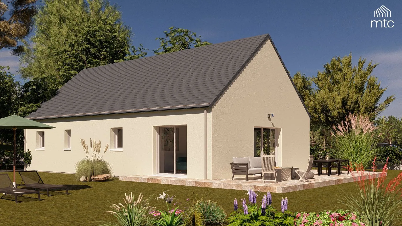 Maison neuve 80 m² à Corné (49630)