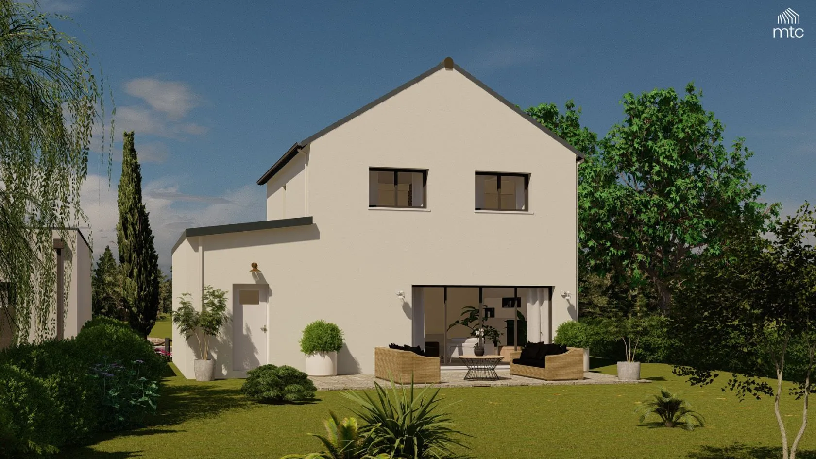 Maison neuve 110 m² à Corné (49630)