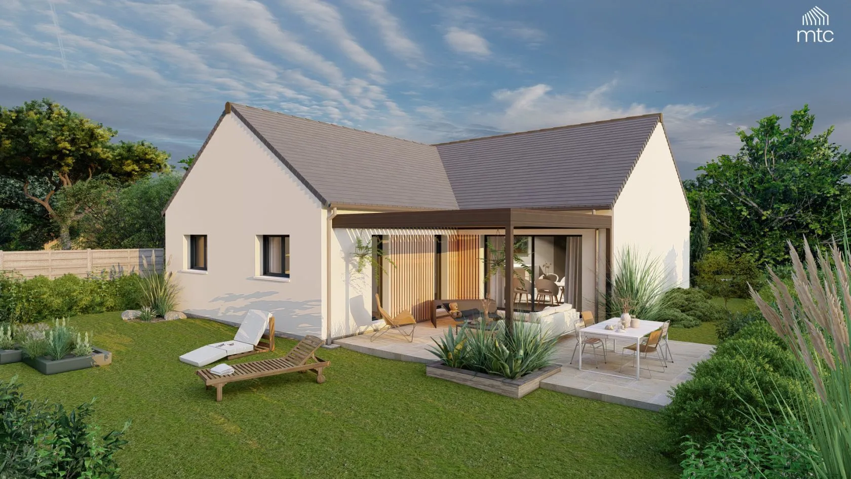 Maison neuve 97 m² à Daumeray (49640)