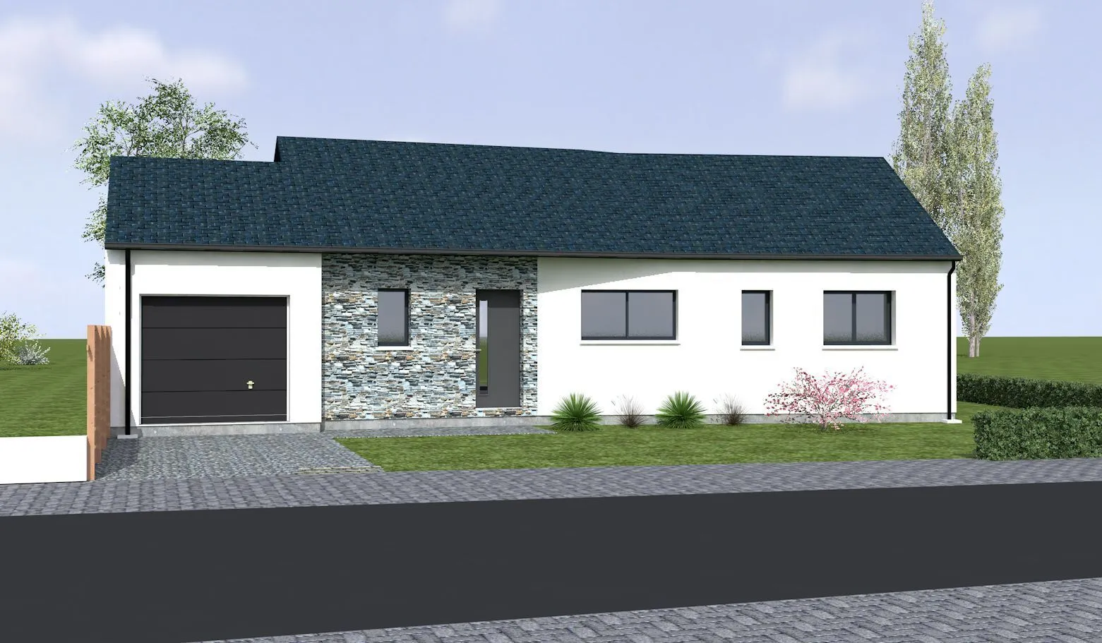 Maison neuve à La Pellerine