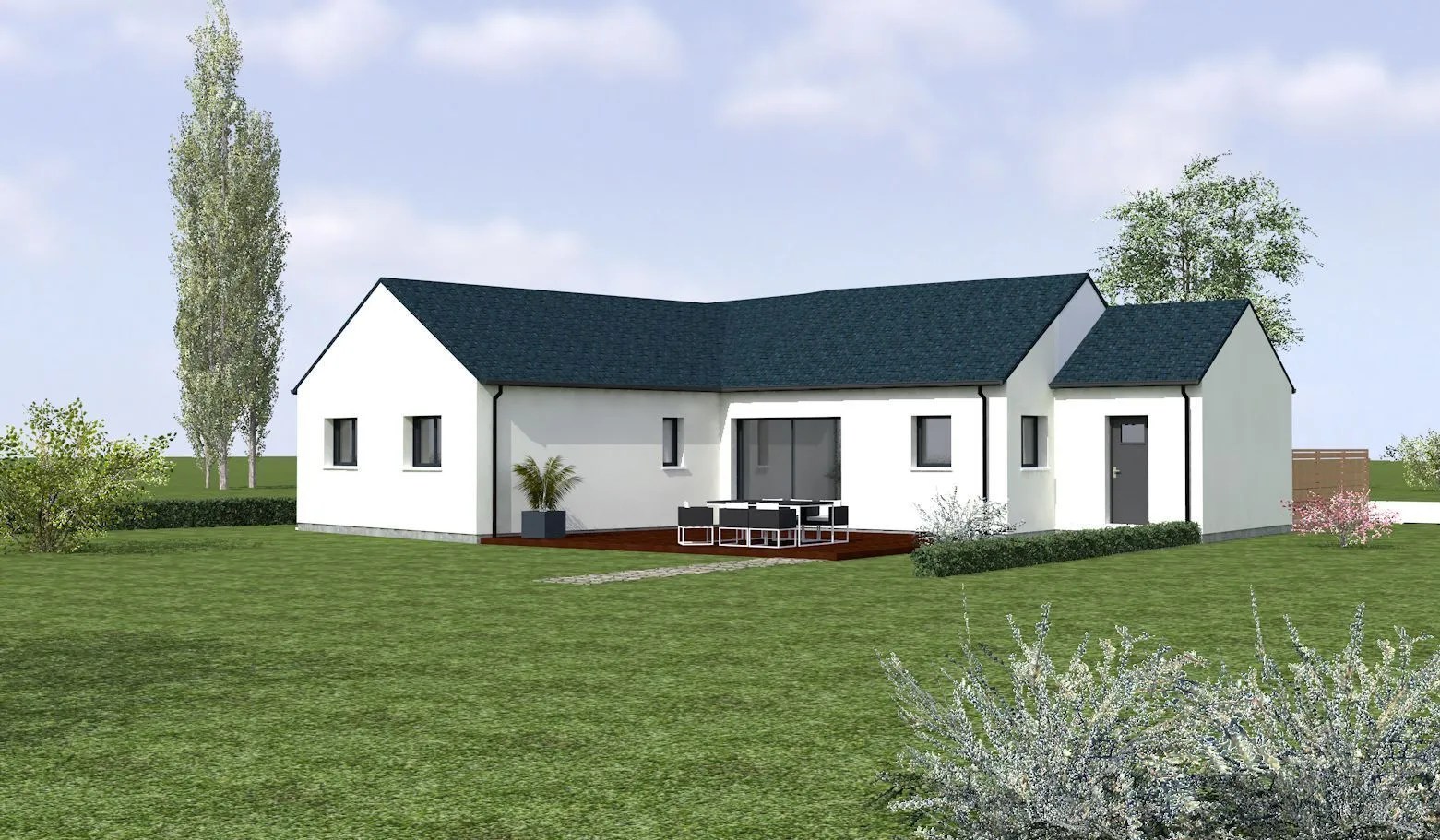 Maison neuve 118 m² à Brigné (49700)