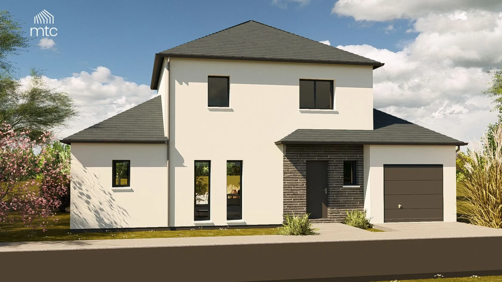 Maison neuve 107 m² à La Chapelle-sur-Erdre (44240)
