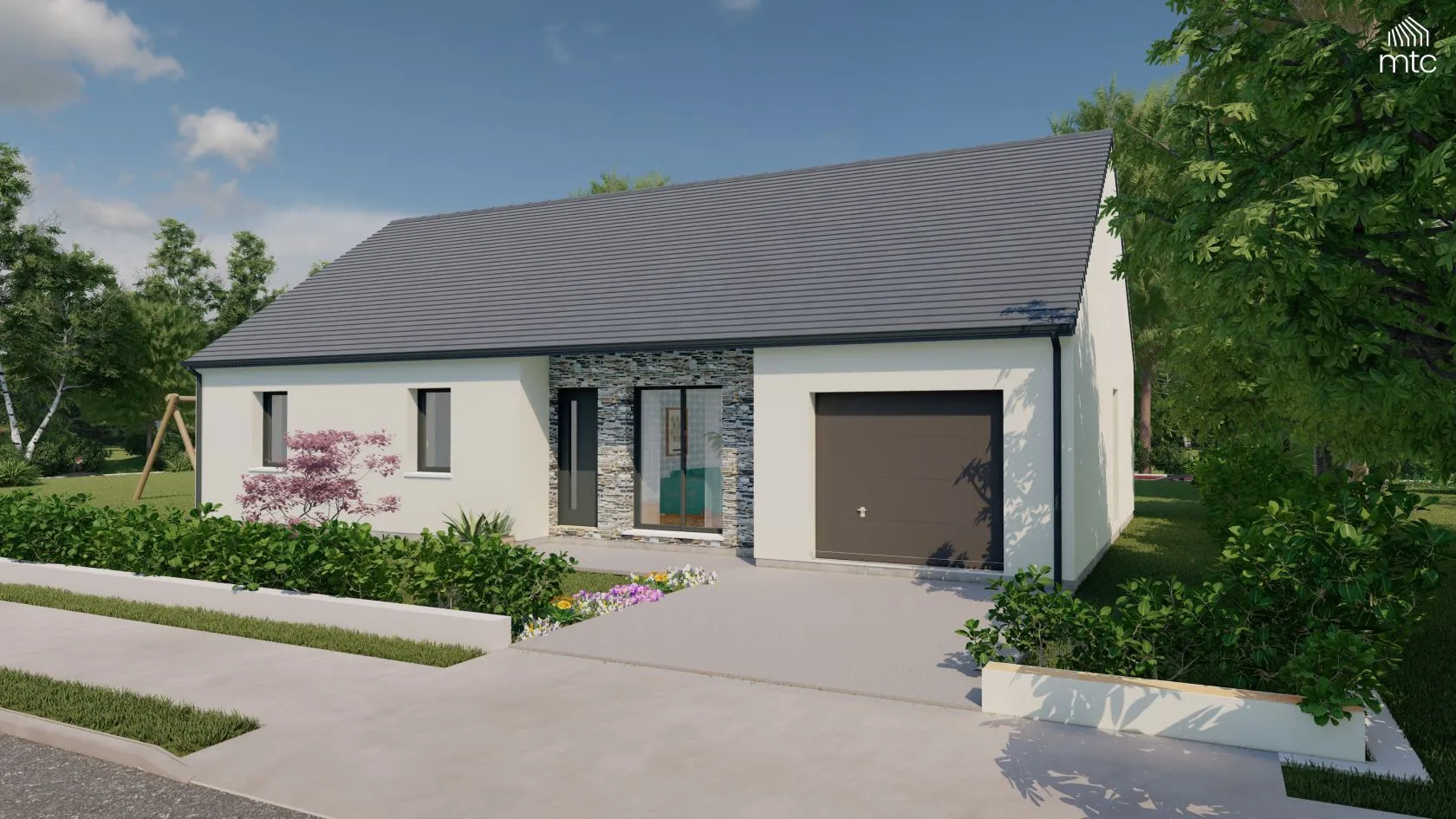 Maison neuve 102 m² à Daumeray (49640)