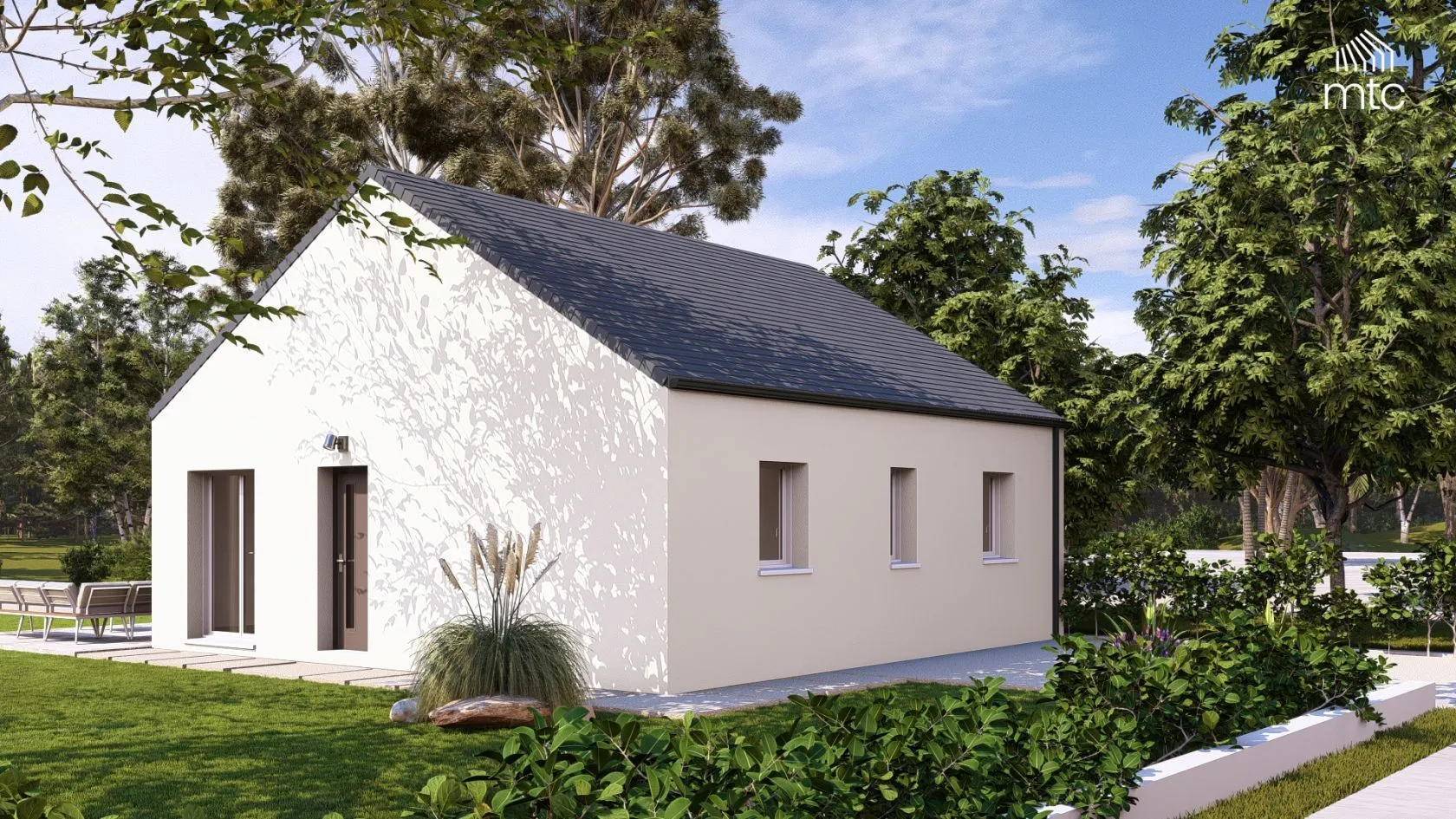 Maison neuve 64 m² à Courchamps (49260)