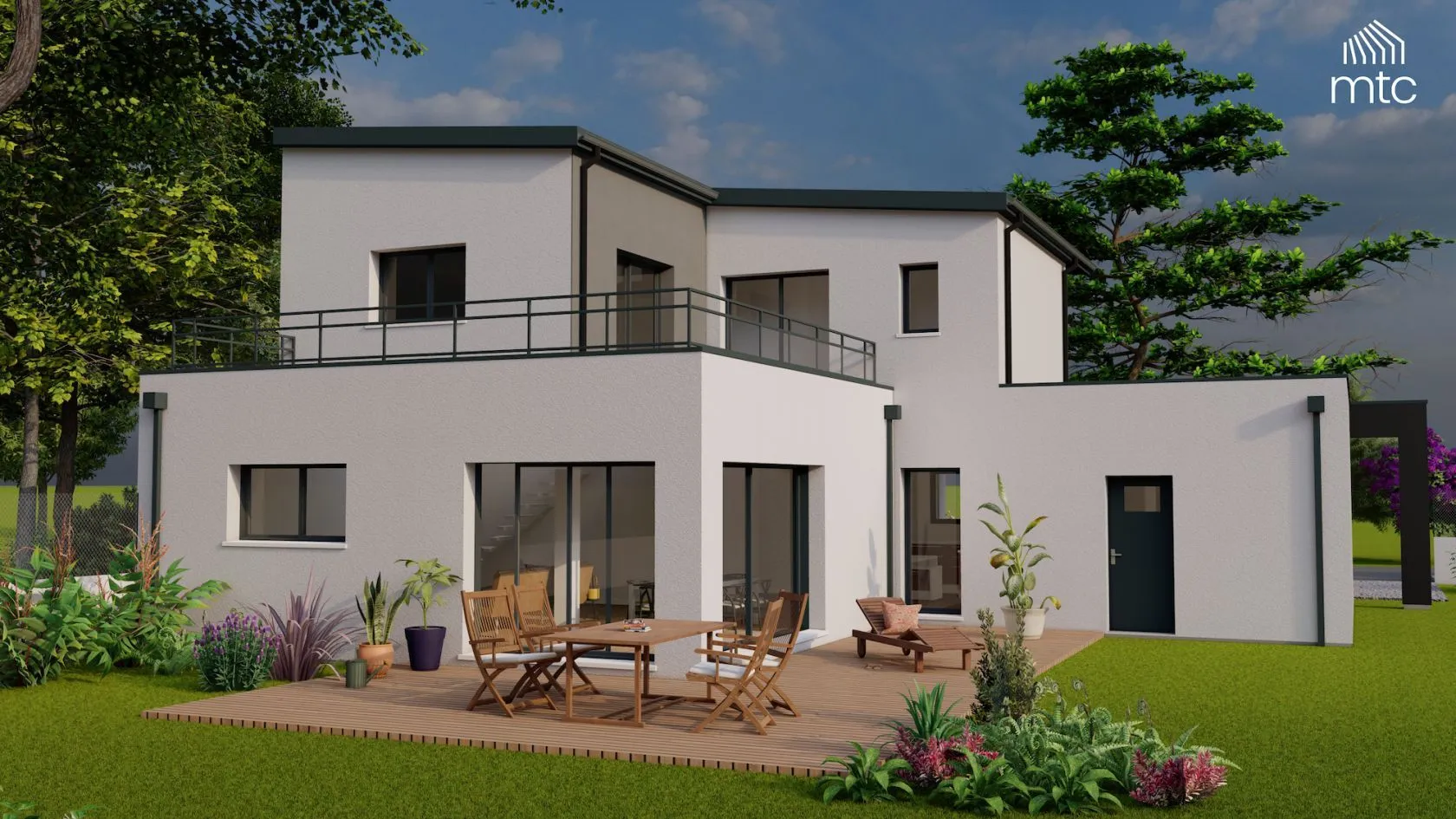 Maison neuve 145 m² à Sainte-Pazanne (44680)
