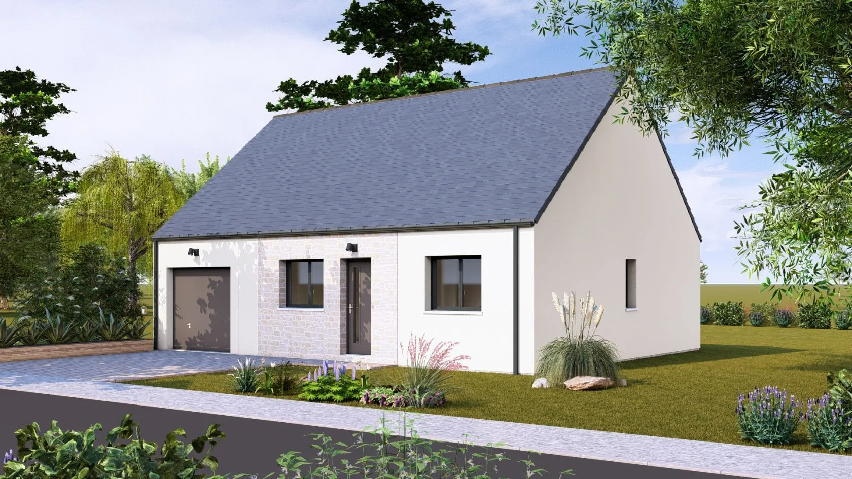Maison neuve 70 m² à Baugé-en-Anjou (49150)