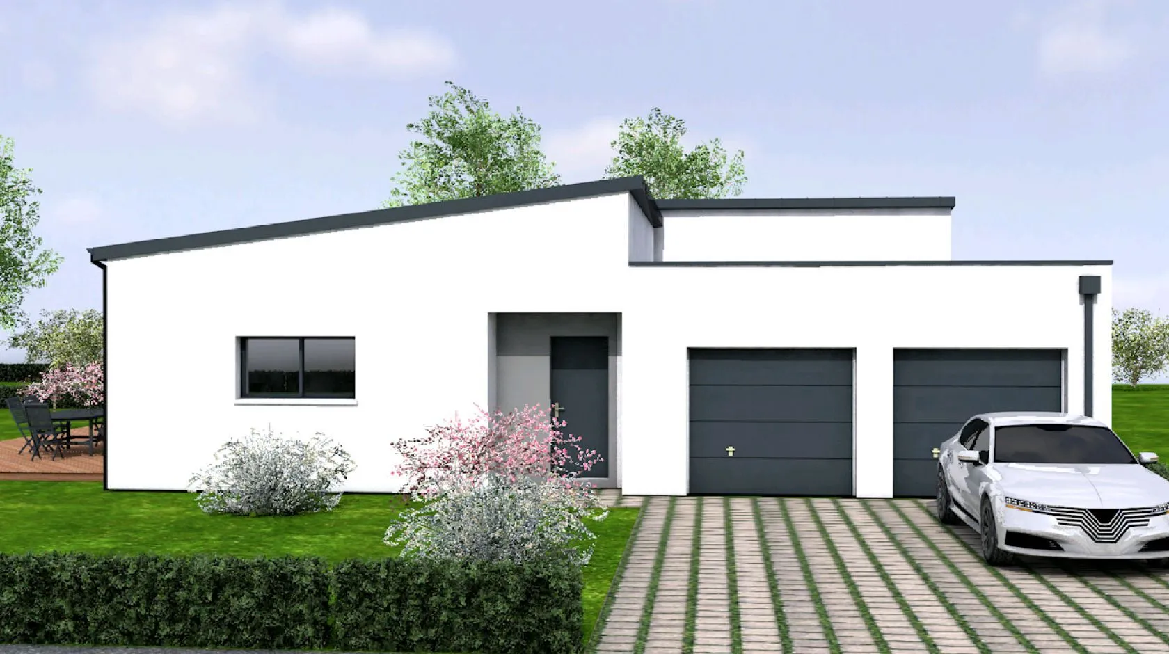 Maison neuve à Touches