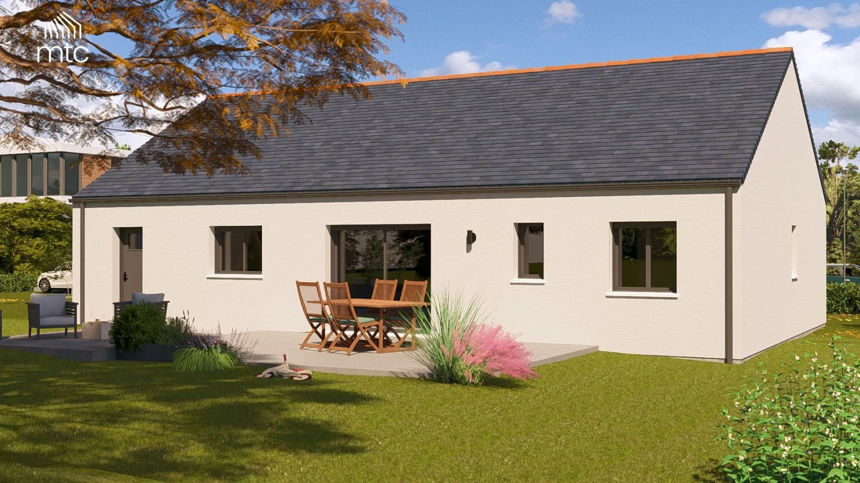 Maison neuve 98 m² à Ingrandes (49123)