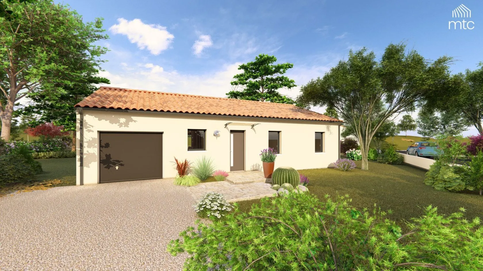 Maison neuve 80 m² à Vallons-de-l'Erdre (44540)