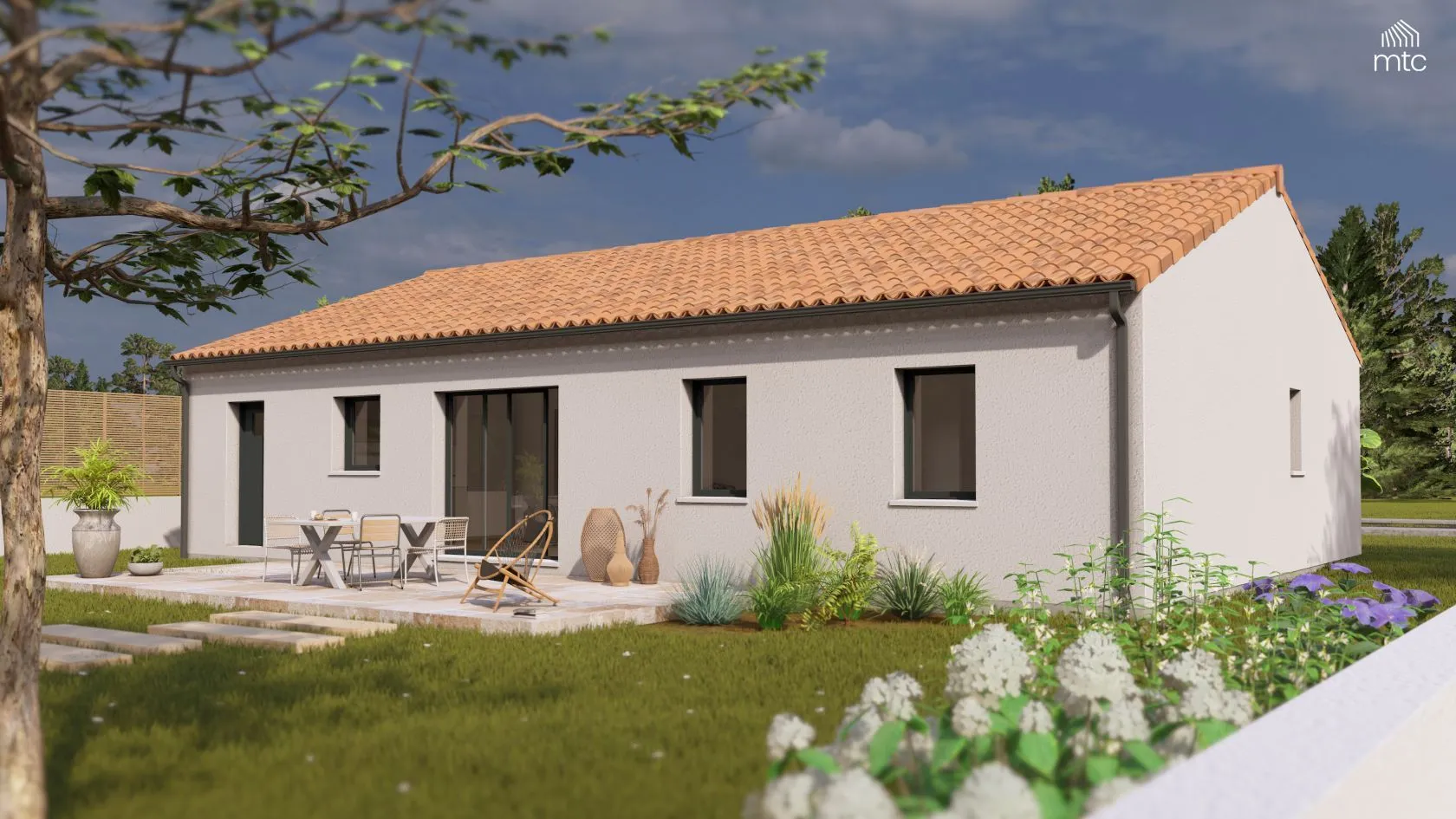 Maison neuve 111 m² à Roiffé (86120)