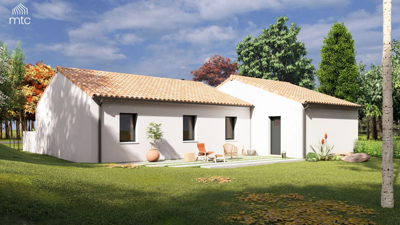 Maison neuve 142 m² à Aigrefeuille-sur-Maine (44140)