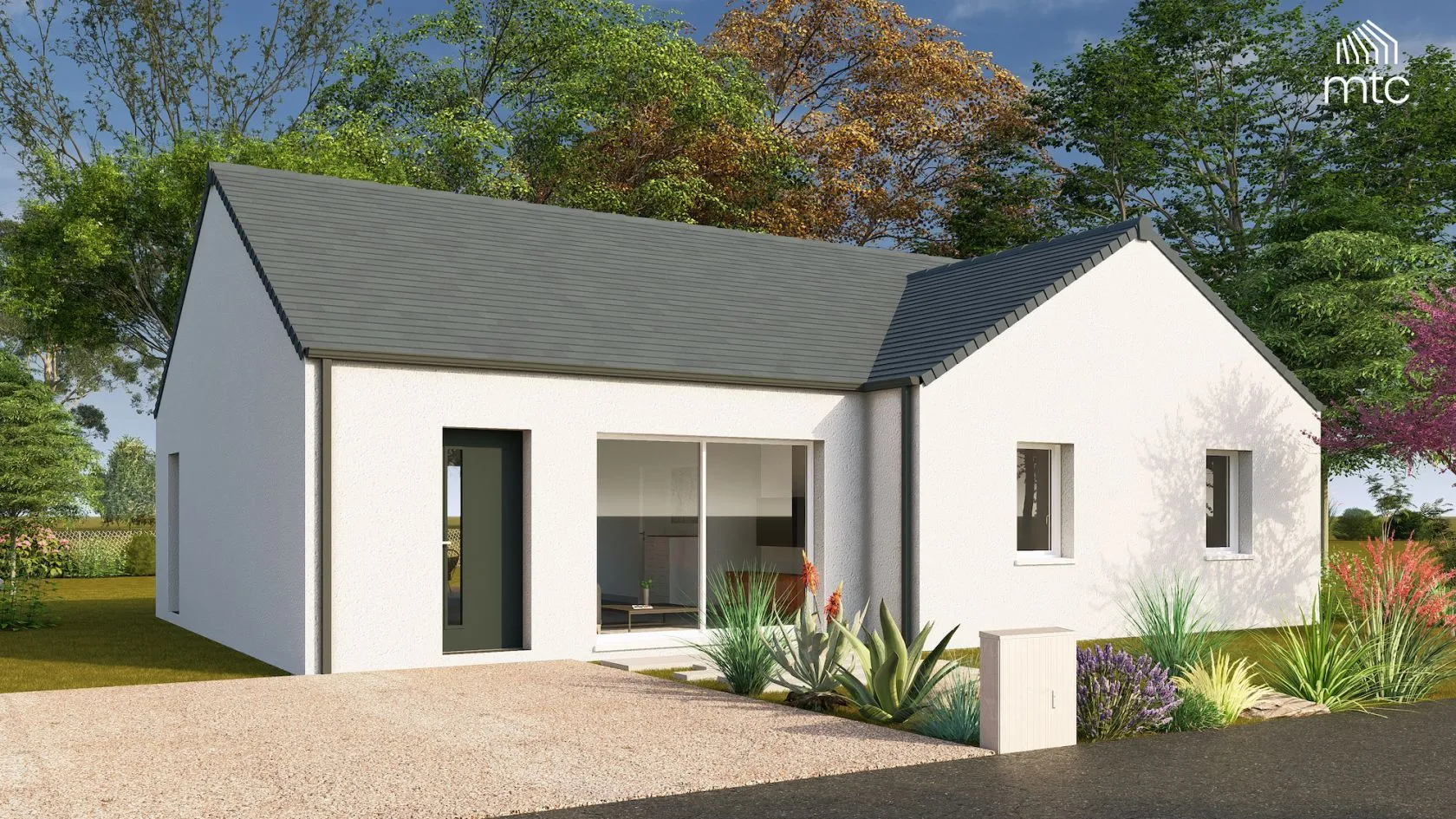 Maison neuve 103 m² à Saint-Laurent-des-Autels (49270)