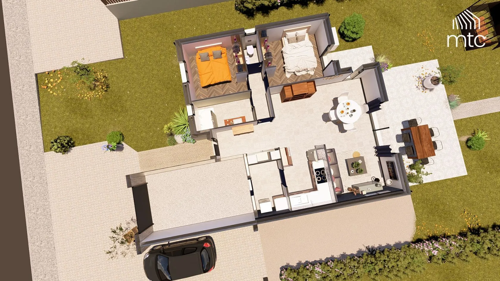 Maison neuve 80 m² à Roiffé (86120)