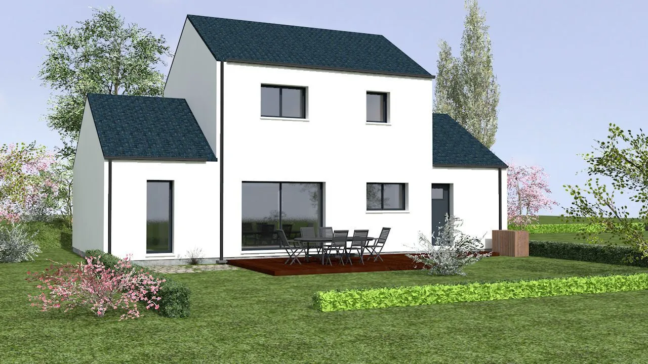 Maison neuve 99 m² à Moisdon-la-Rivière (44520)