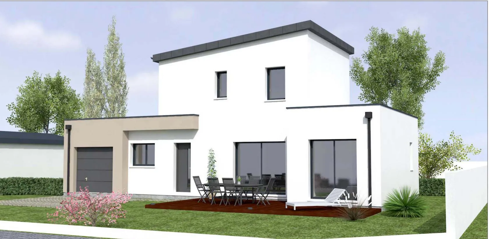 Maison neuve 89 m² à Bouzillé (49530)