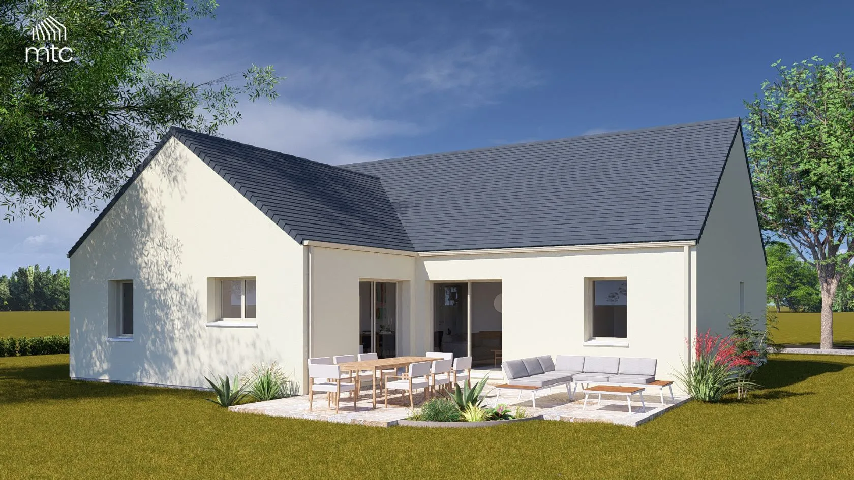 Maison neuve 110 m² à Chacé (49400)