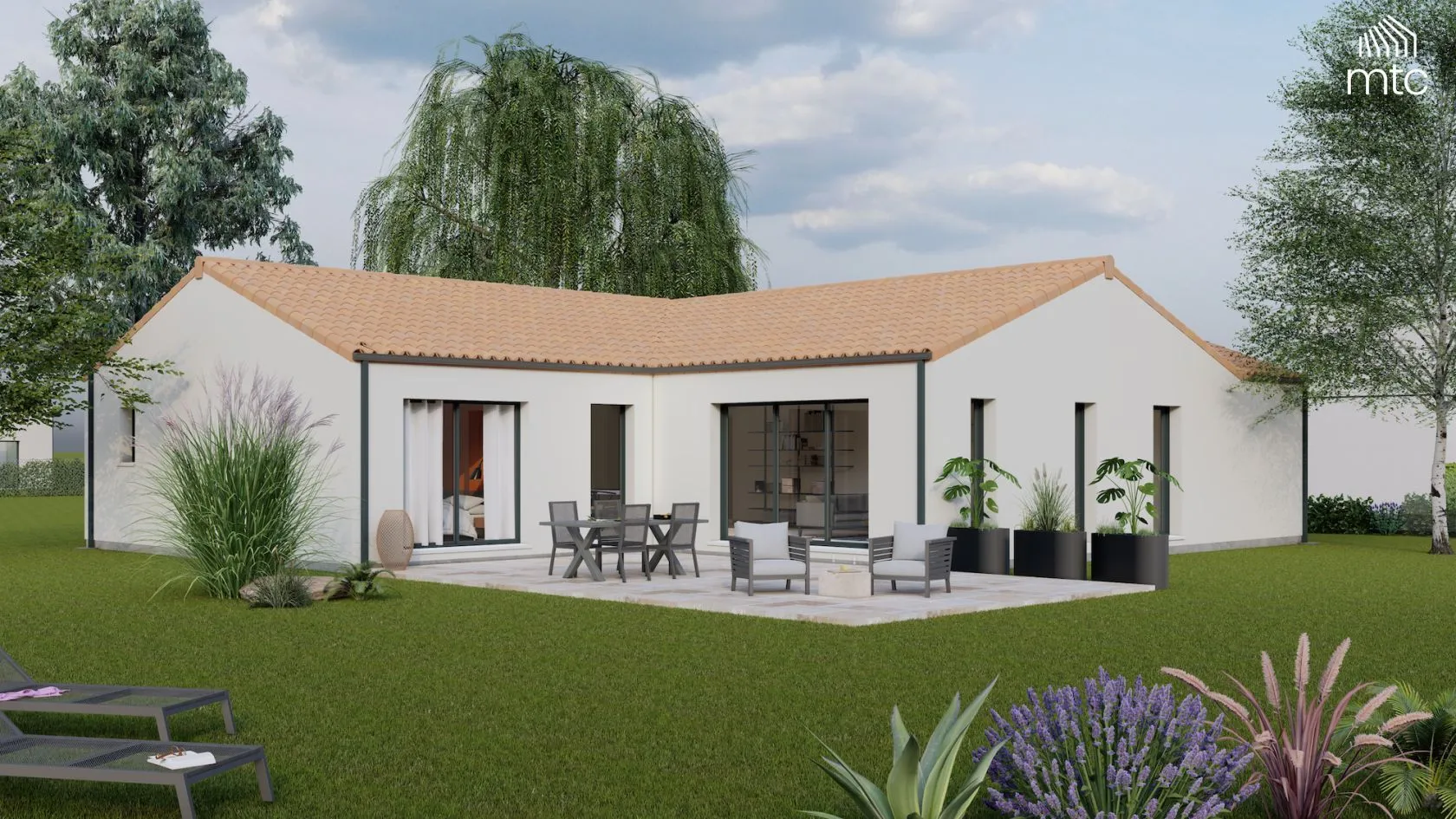 Maison neuve 142 m² à Roiffé (86120)