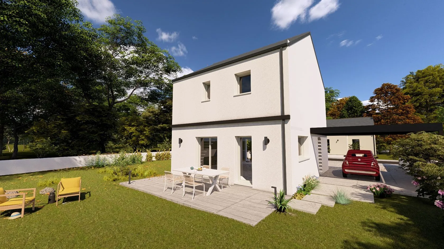 Maison neuve 100 m² à Saumur (49400)