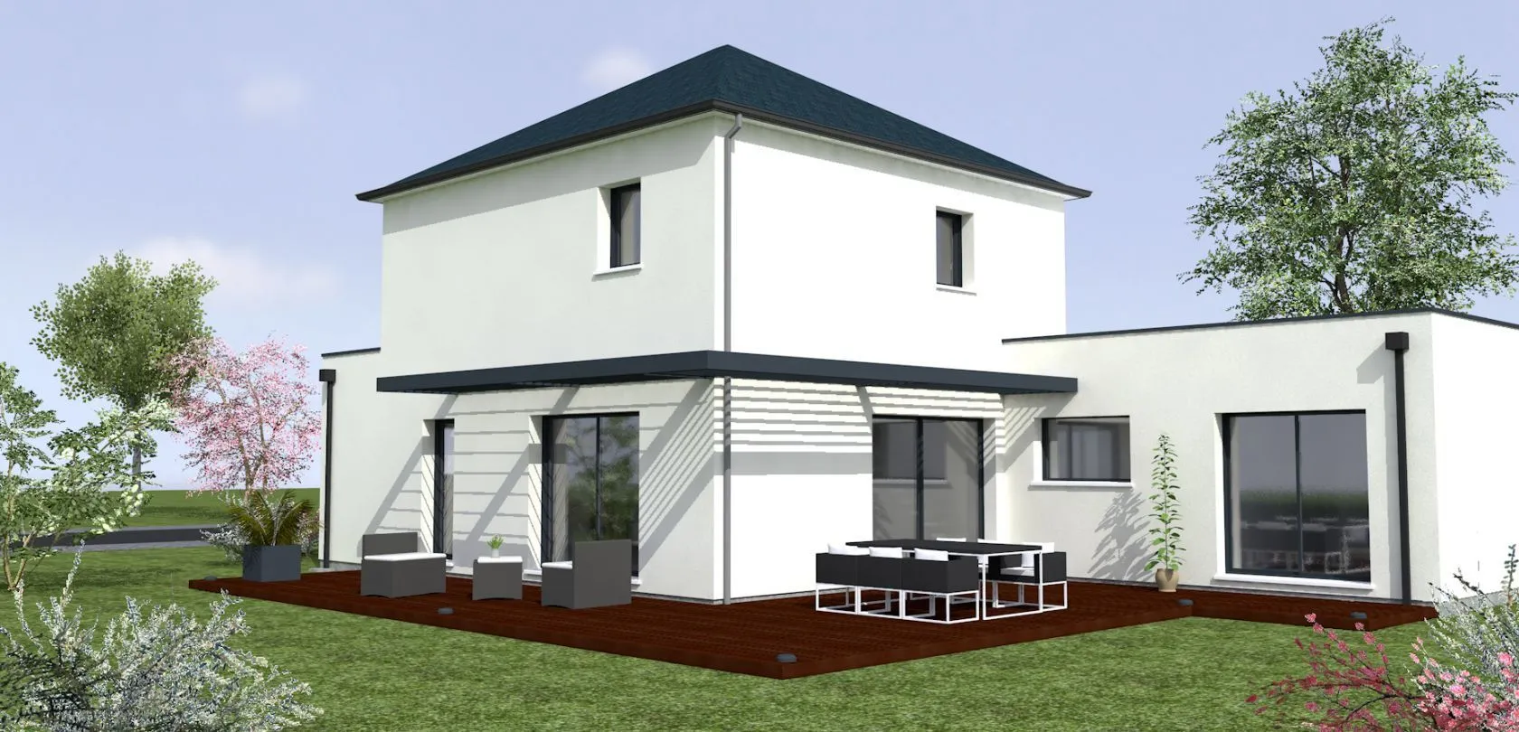 Maison neuve à La Pellerine