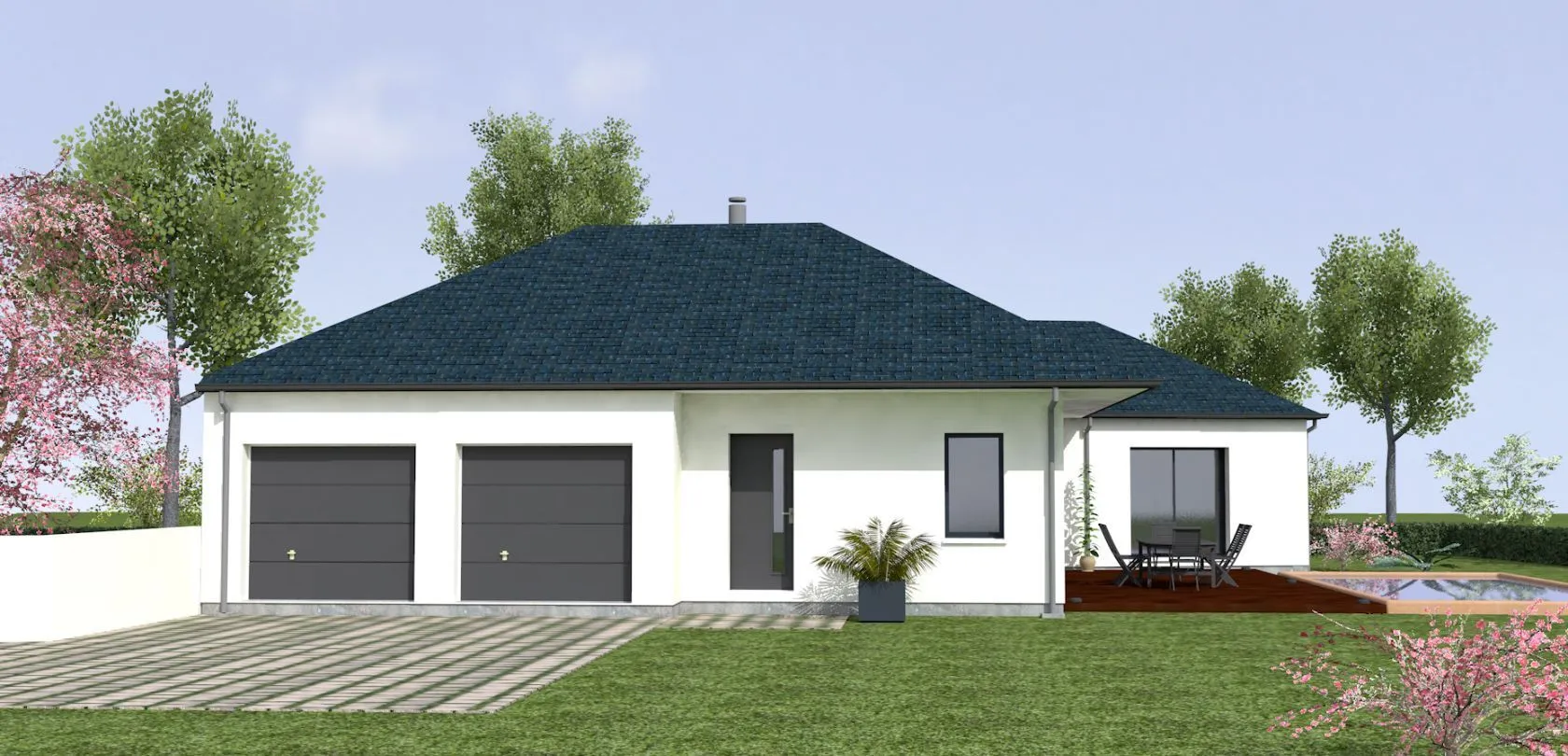 Maison neuve à La Pellerine