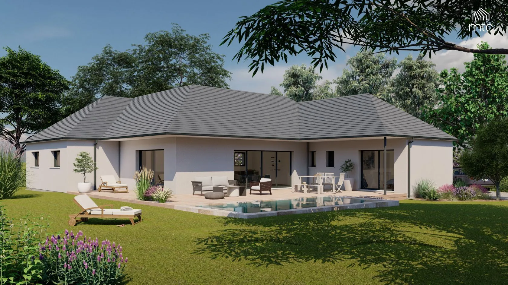 Maison neuve 156 m² à Clefs (49150)