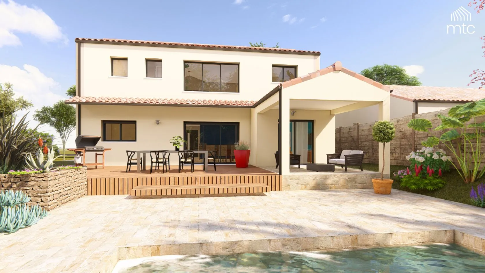 Maison neuve 136 m² à Mouzeil (44850)