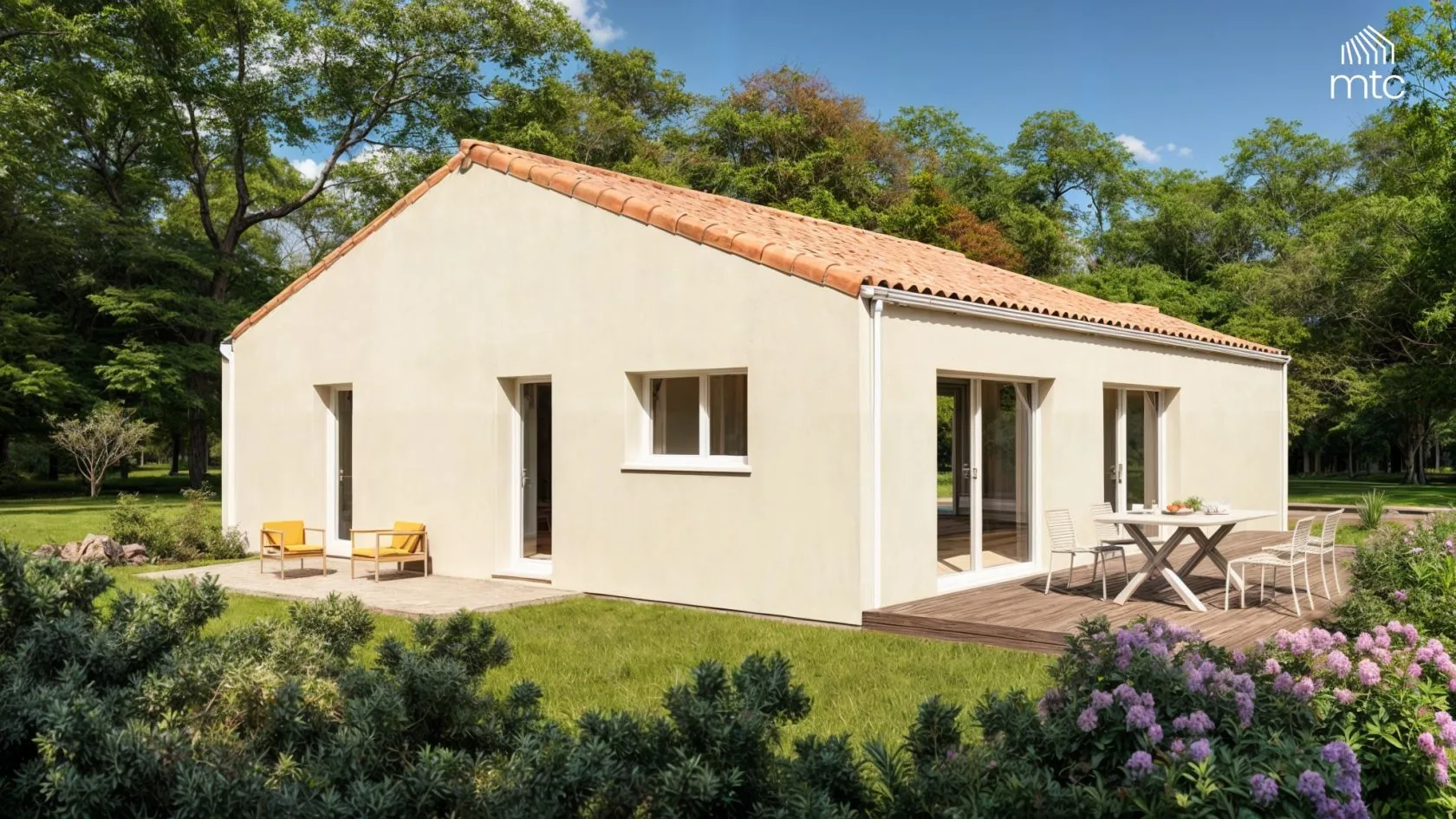 Maison neuve 90 m² à Corcoué-sur-Logne (44650)