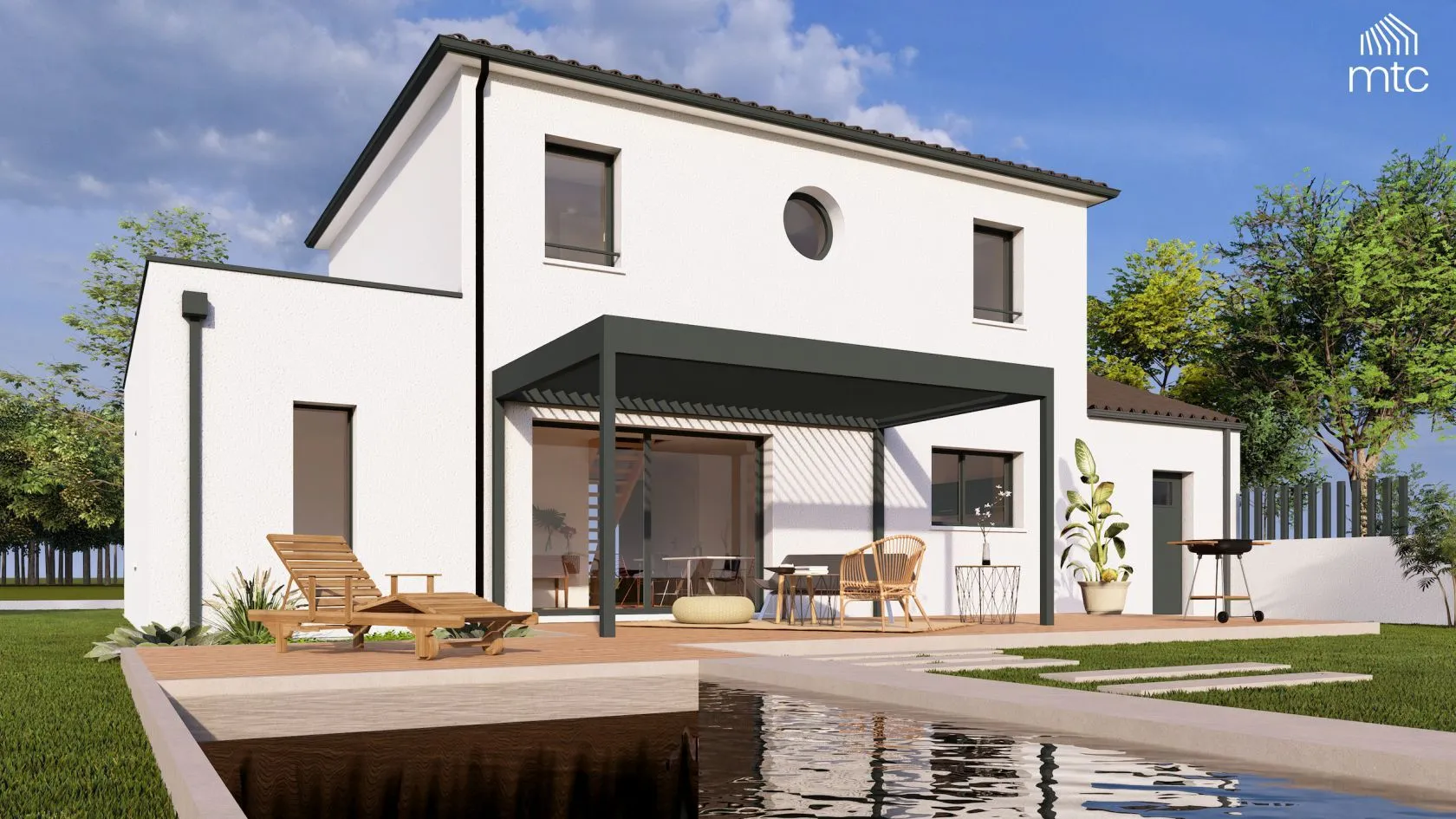 Maison neuve 98 m² à Thouaré-sur-Loire (44470)