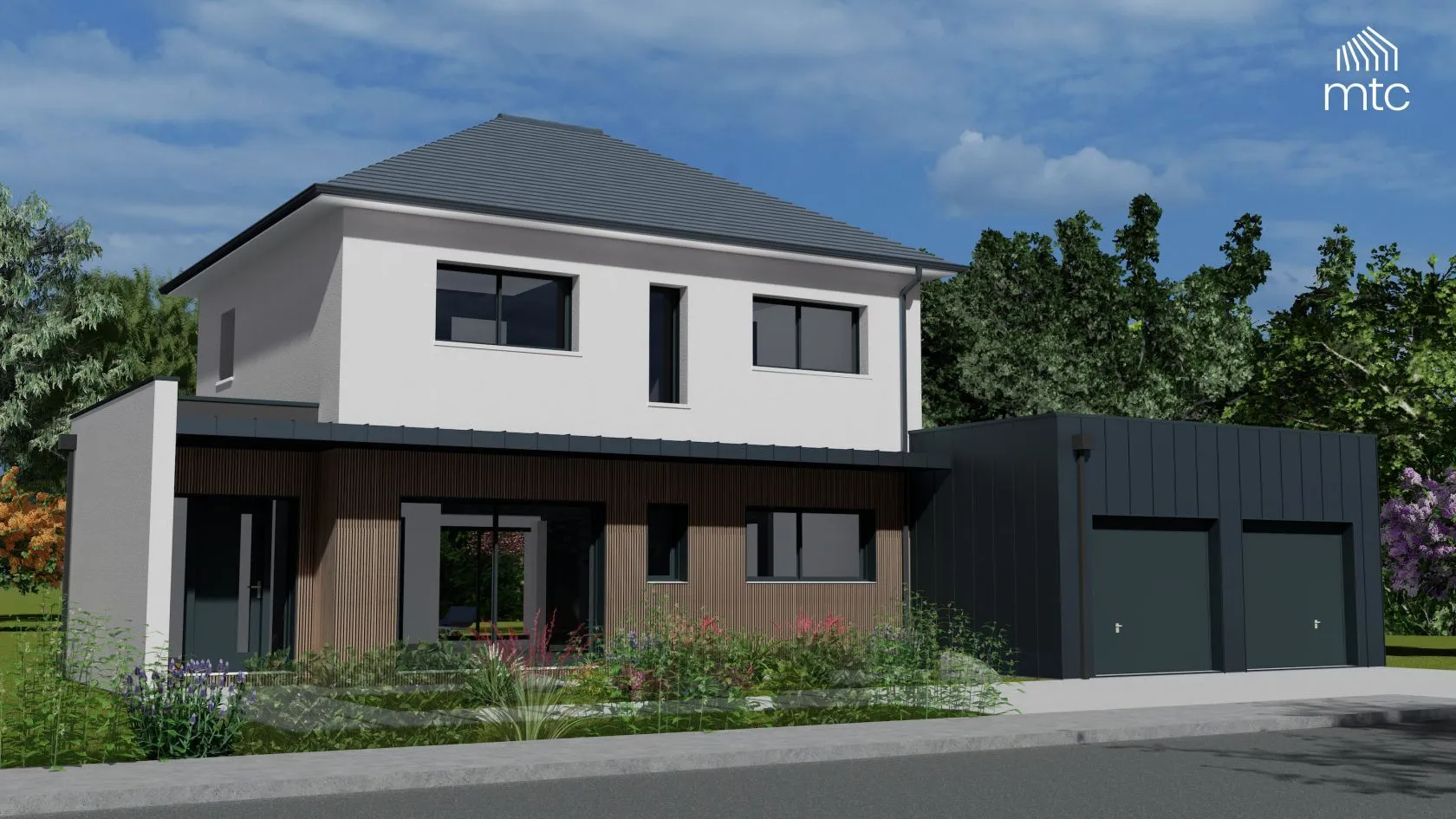 Maison neuve 102 m² à Saint-Mars-du-Désert (44850)