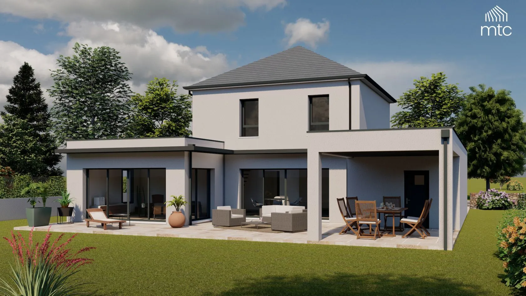 Maison neuve 124 m² à Couëron (44220)