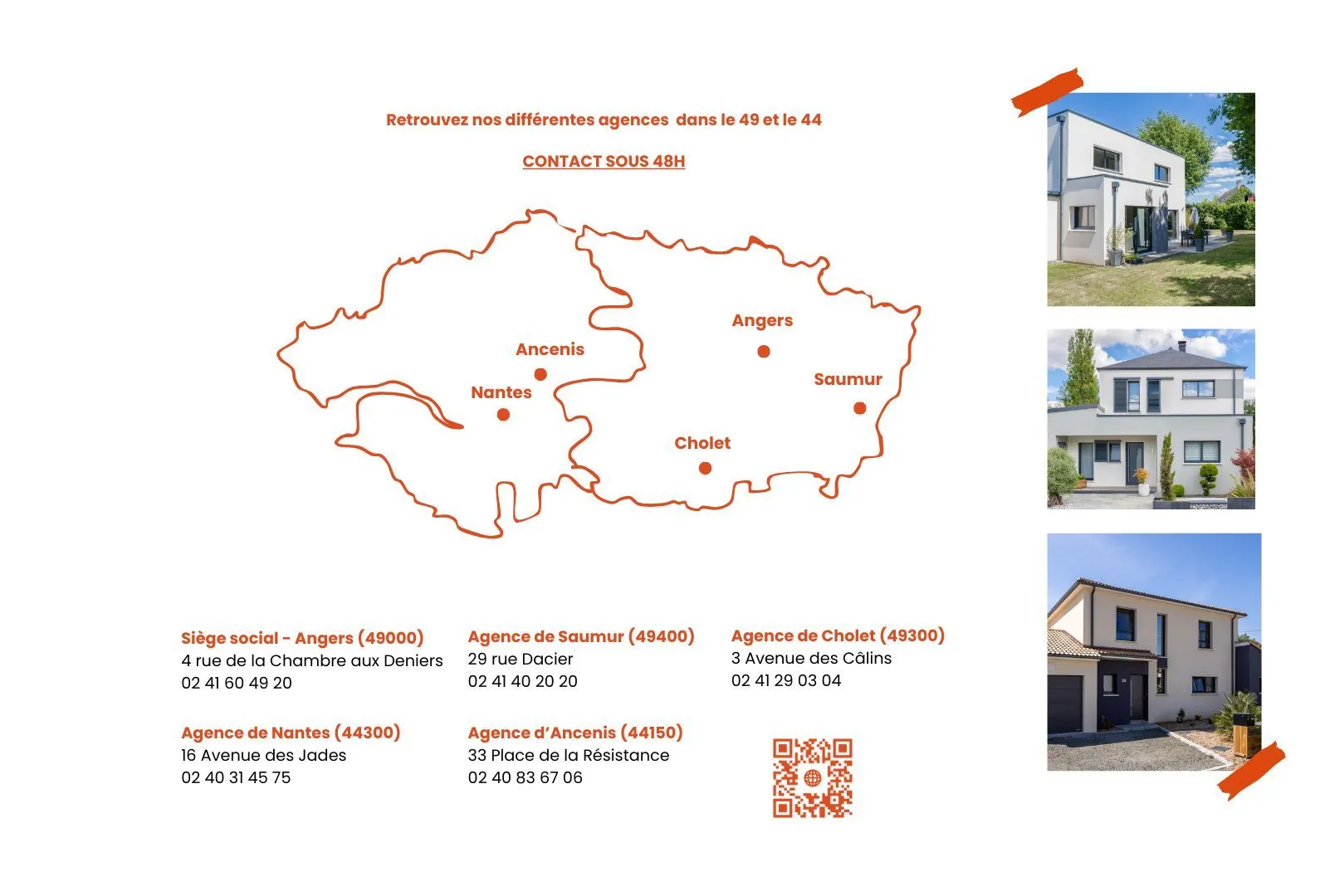 Maison neuve 102 m² à Daumeray (49640)