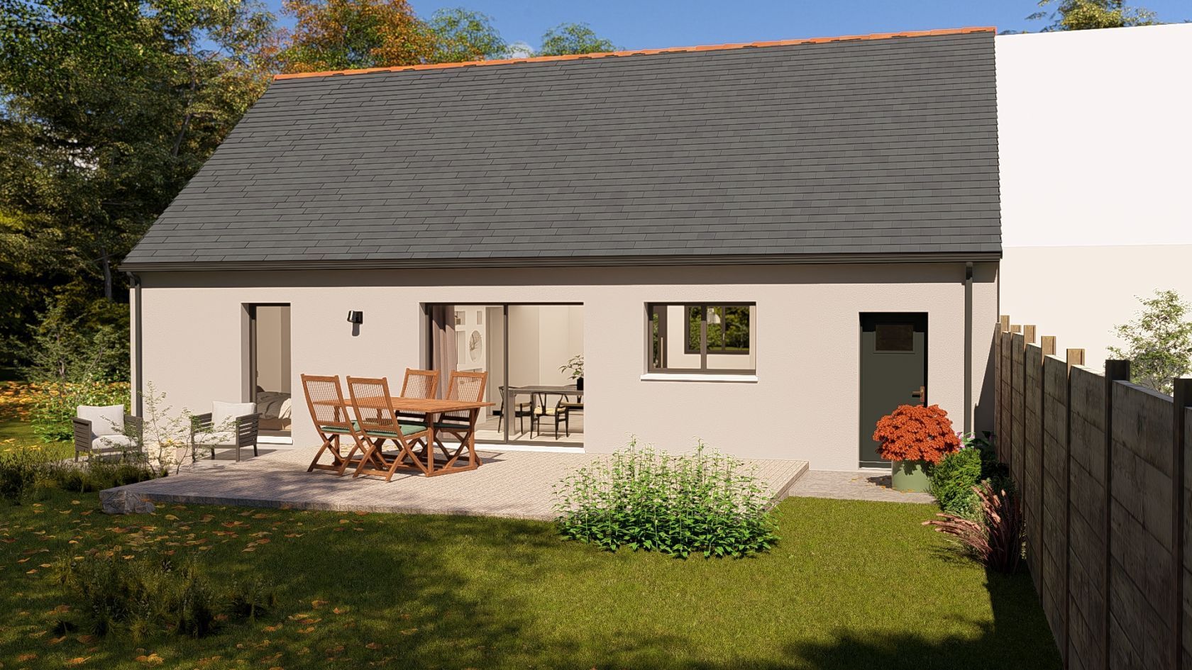 Maison neuve 80 m² à Candé (49440)