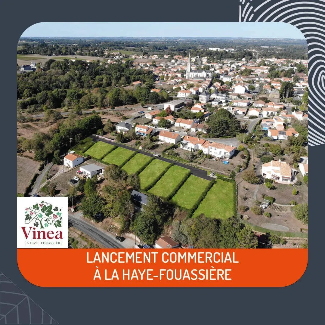 Terrain à bâtir 370 m² à La Haie-Fouassière (44690)