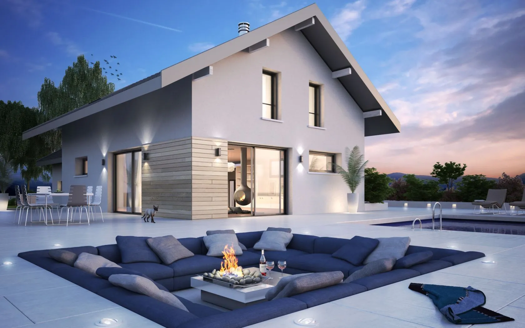 Maison neuve à Frangy