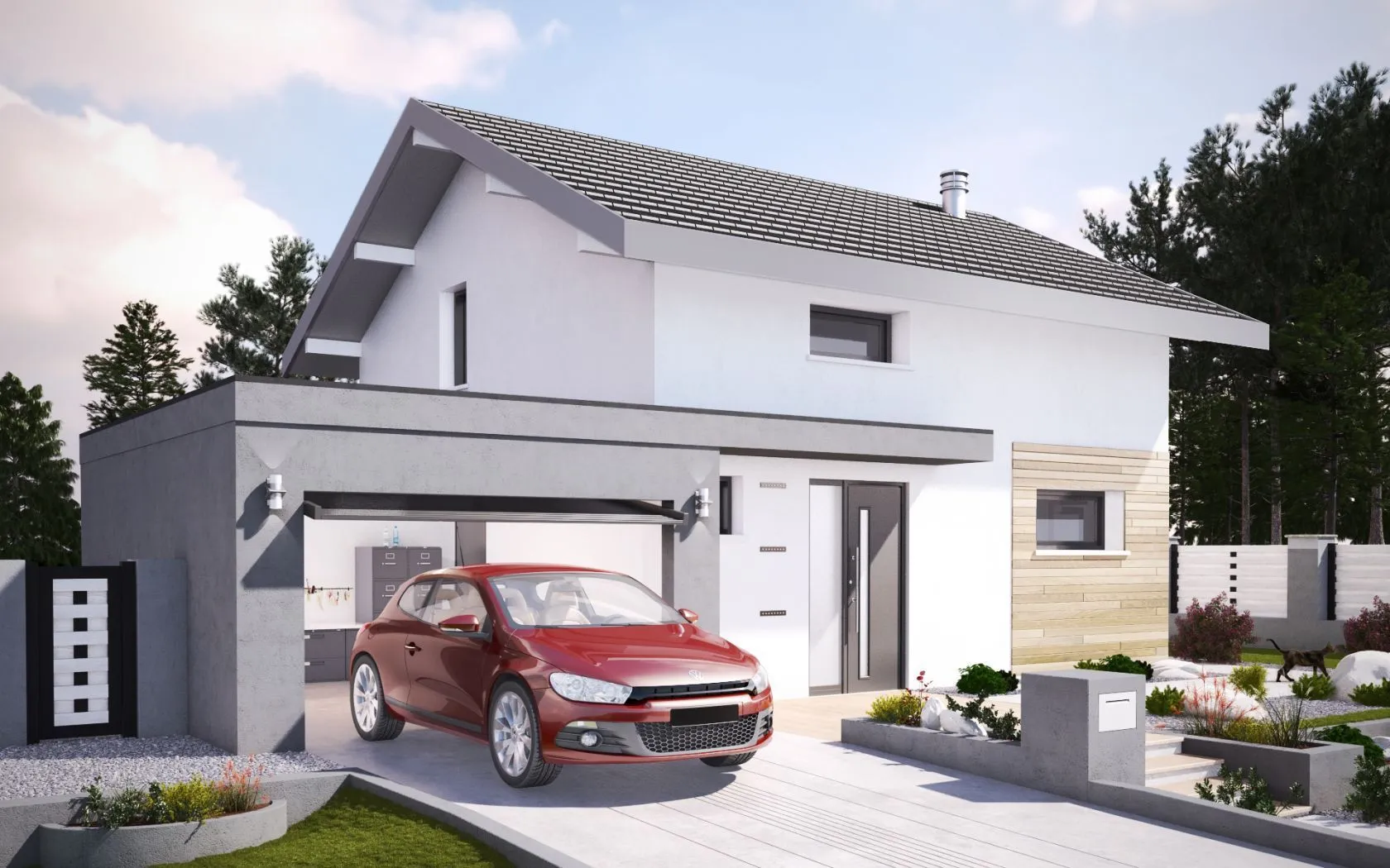 Maison neuve à Groisy
