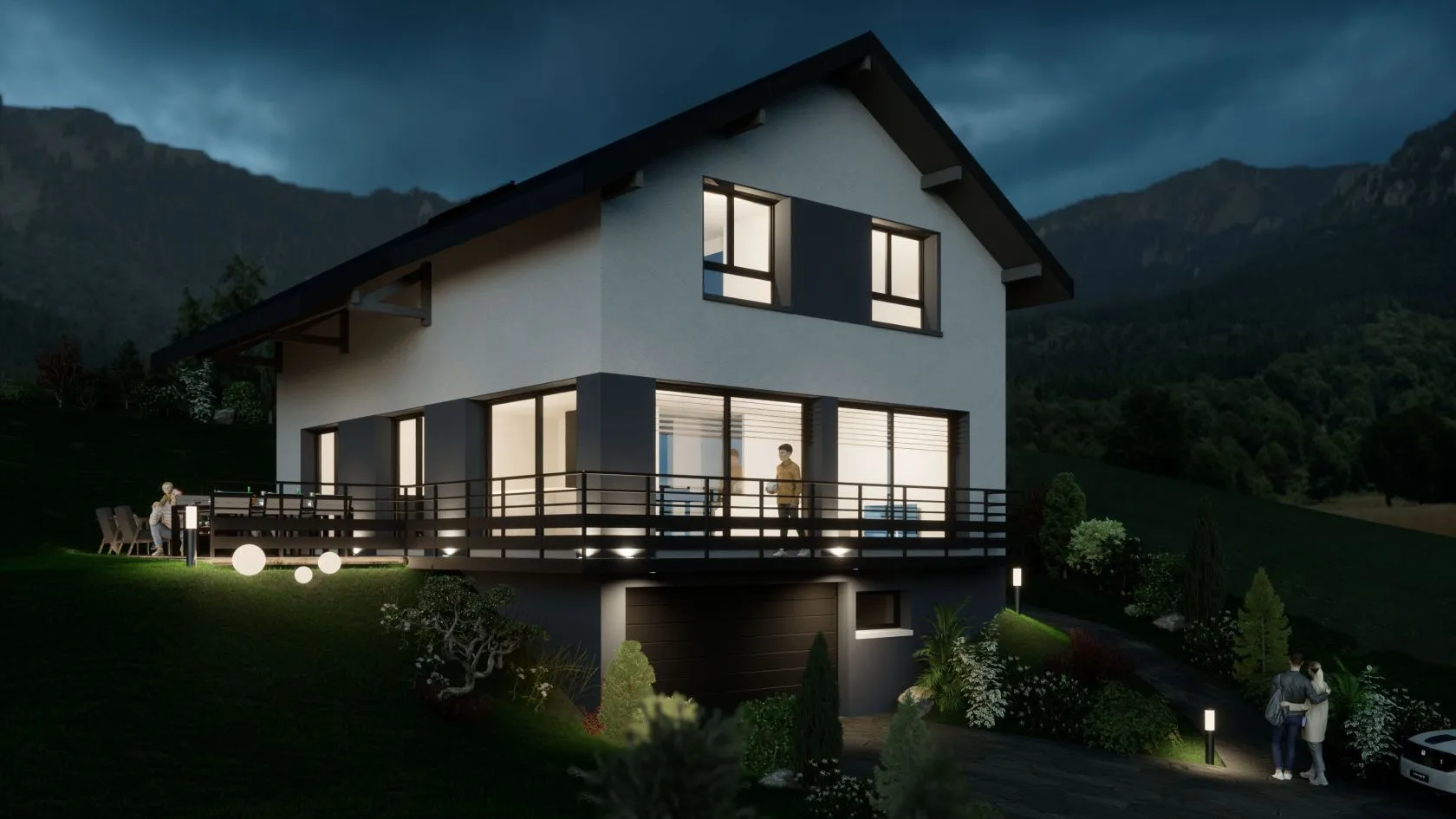 Maison neuve 106 m² à Vanzy (74270)