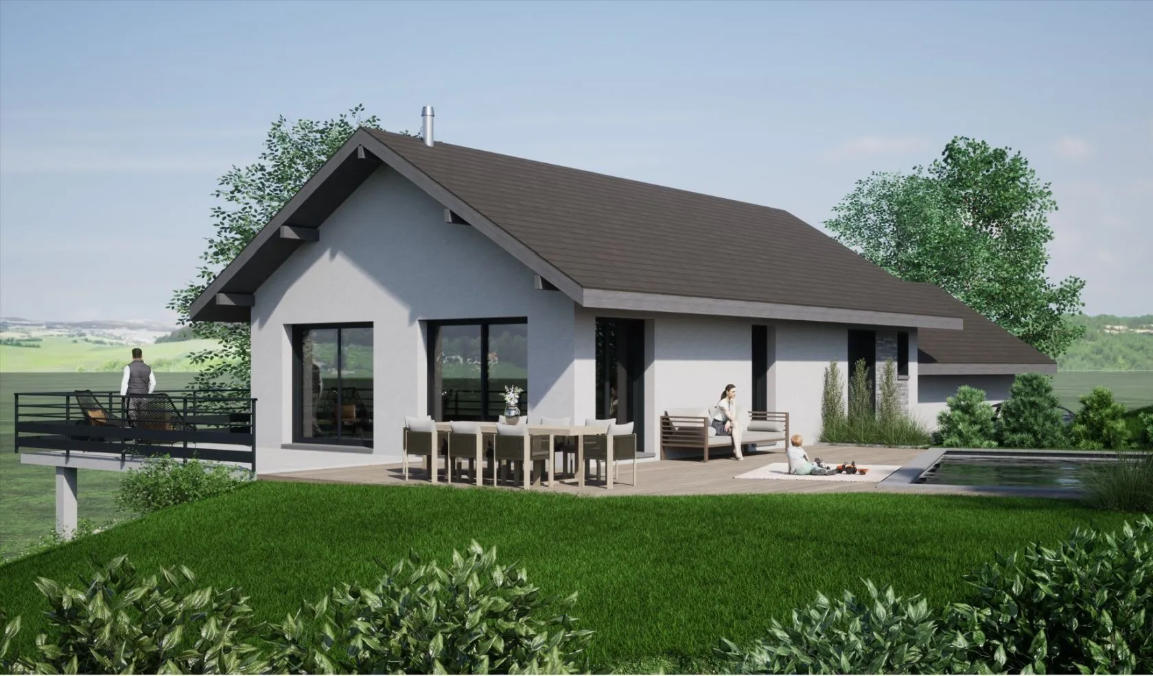 Maison neuve 160 m² à Épagny (74330)
