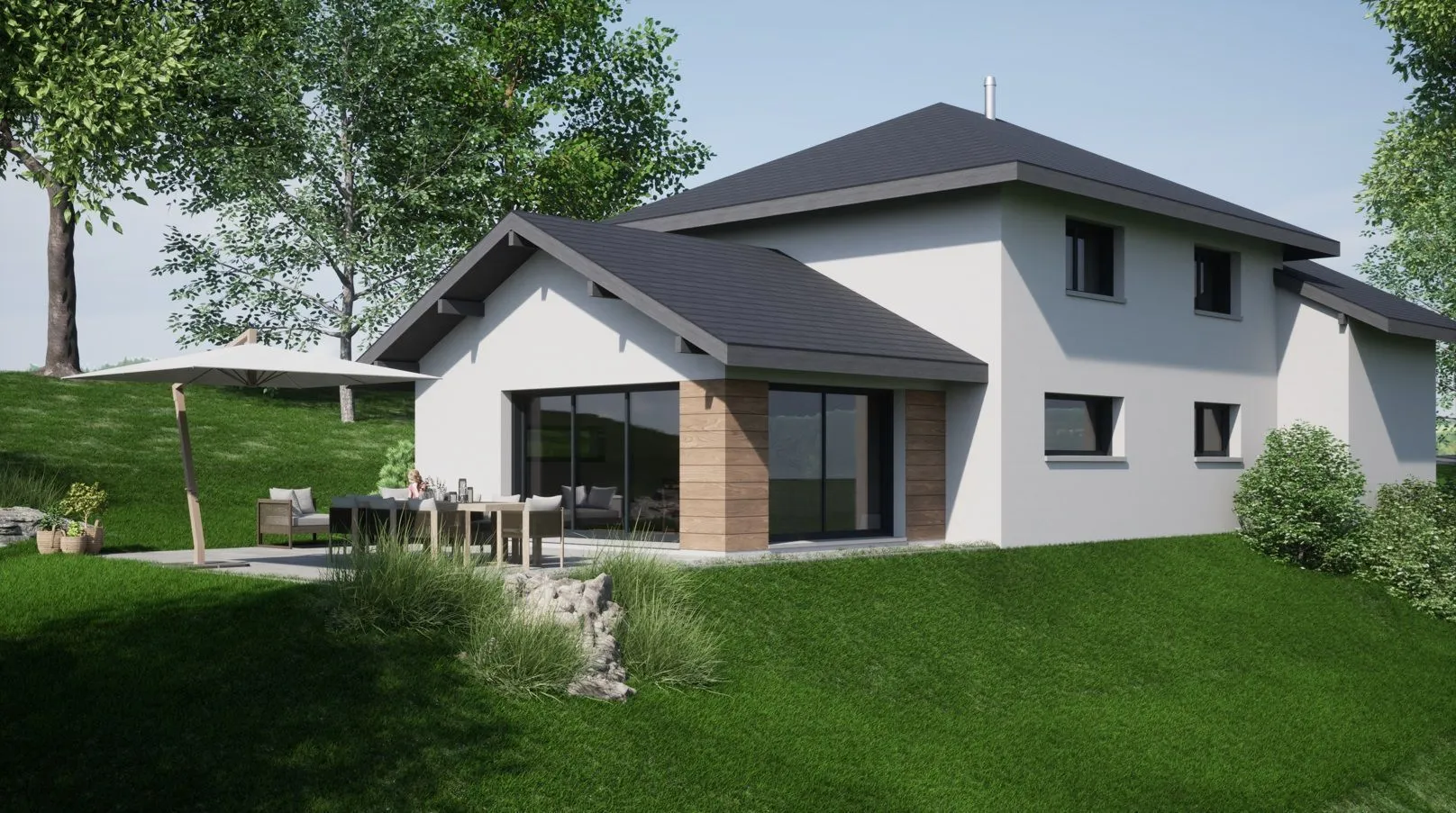Maison neuve 142 m² à Charvonnex (74370)