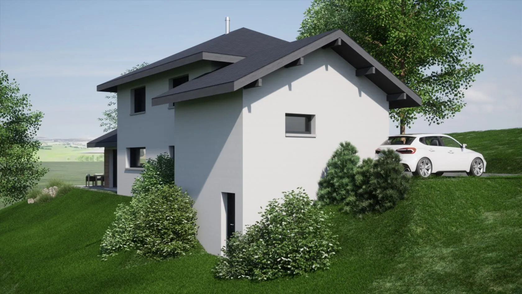 Maison neuve 142 m² à Charvonnex (74370)