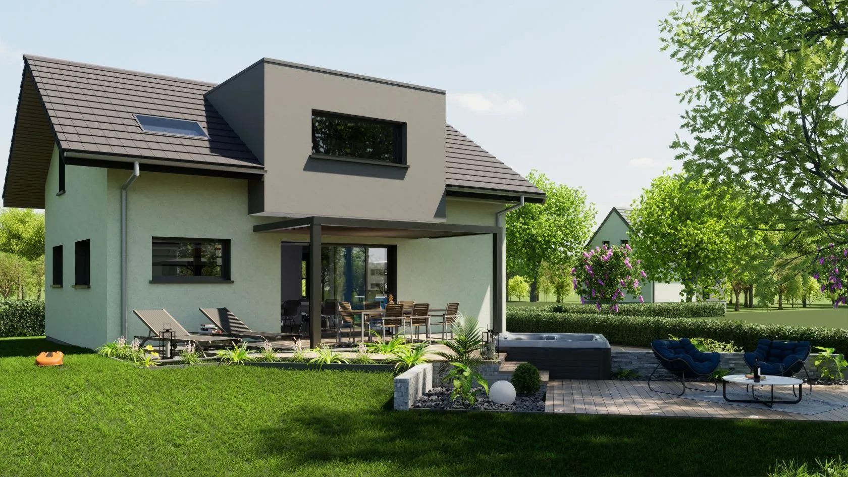 Maison neuve à Cranves-Sales