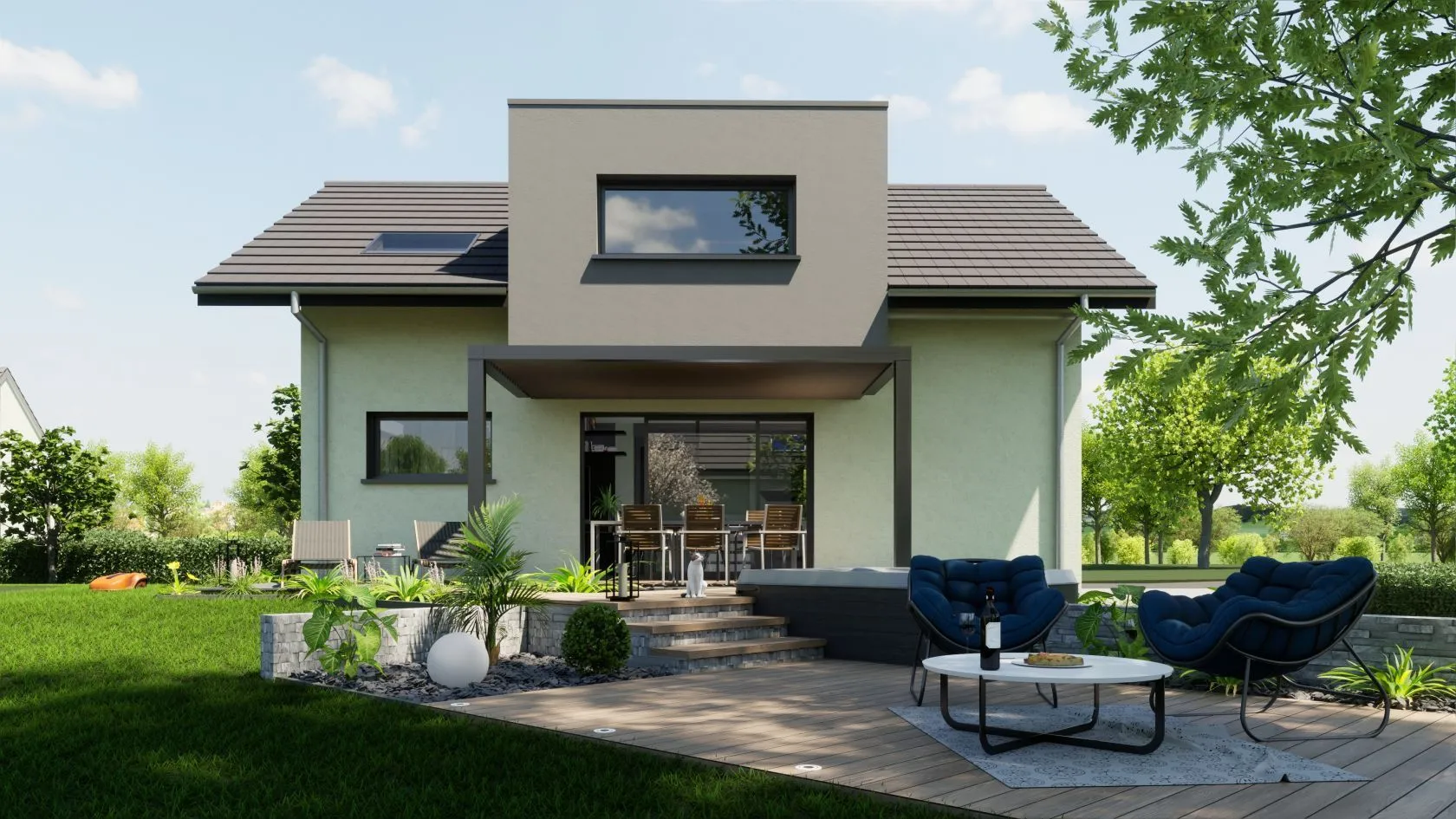 Maison neuve 108 m² à Cranves-Sales (74380)