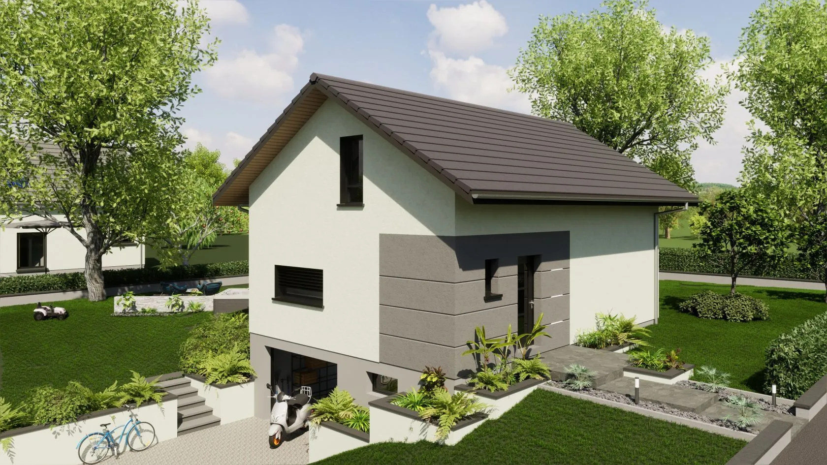 Maison neuve 108 m² à Cranves-Sales (74380)