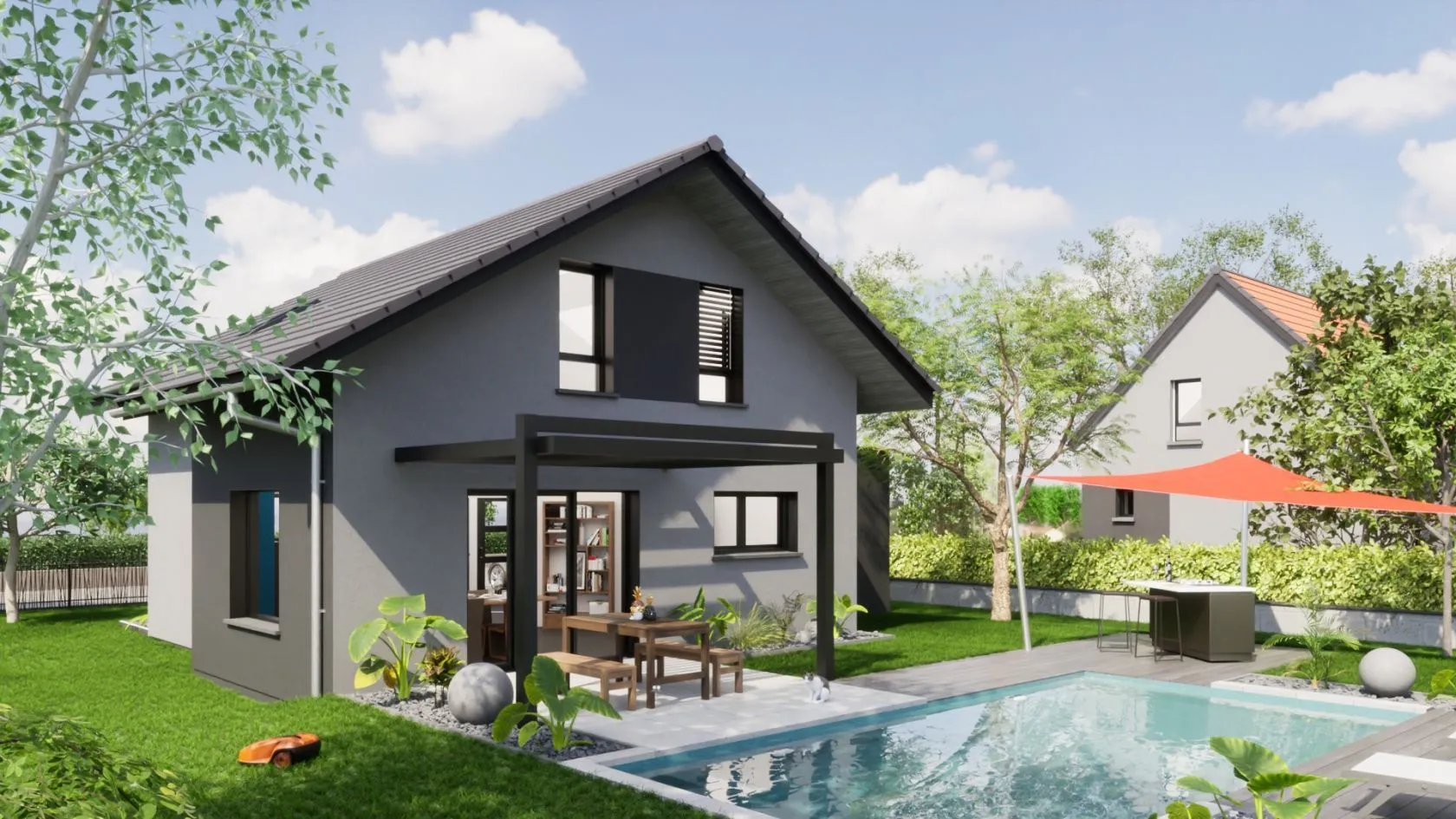 Maison neuve 110 m² à Valleiry (74520)