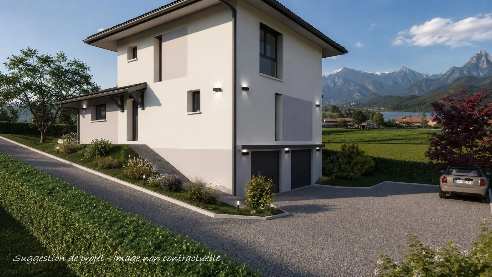 Maison neuve 130 m² à Allinges (74200)
