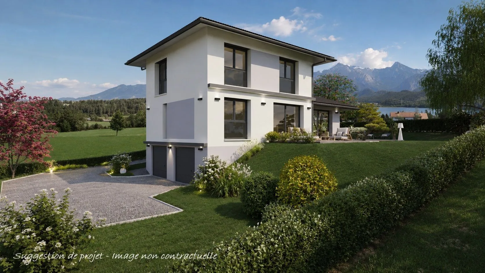 Maison neuve 130 m² à Allinges (74200)
