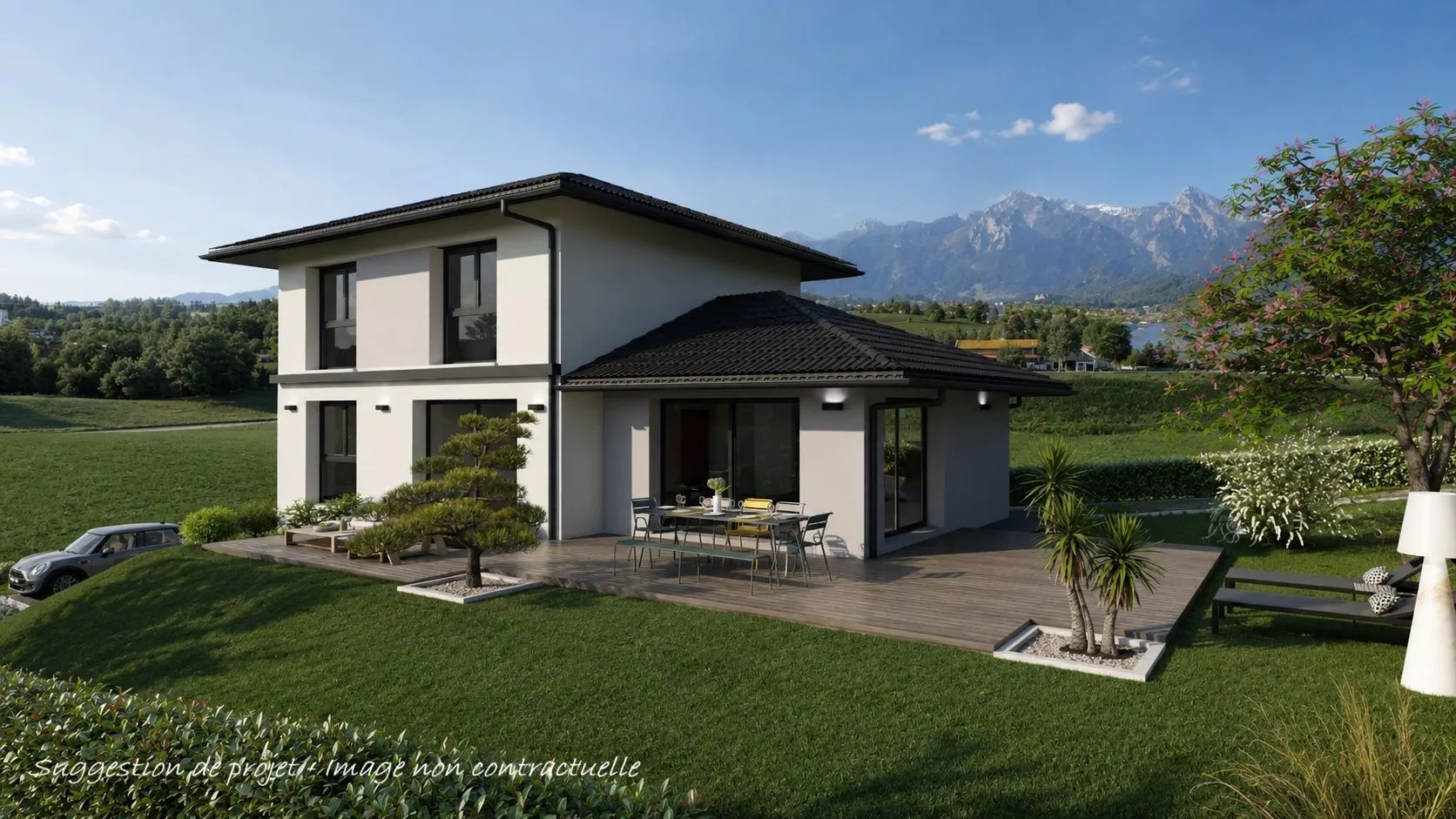 Maison neuve 130 m² à Allinges (74200)